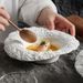Rock Pattern Straw Hat Bowl Pasta Ceramic Salad Household Mushroom Soup Deep High-end Club Dinner Plate_maomaolike.com