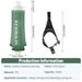 NEWBOLER Foldable Wristband 500ml Soft TPU Moisturizing Water Bottle Running Fixed Anti Slip Outdoor Sports_maomaolike.com
