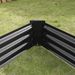 Raised Garden Bed Kit - Metal Raised Bed Garden 7.6x3.7x0.98ft For Flower Planters, Vegetables Herb Black_maomaolike.com