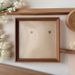 Square 20*20 15*15 Hollow Pearl Painting Calligraphy Frame, Square 8inch 6inch Picture Frame For Display_maomaolike.com