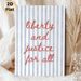 Liberty And Justice Themed Painting Poster, Soft-hued Handwritten Script With Blue Vertical Stripe Poster, Inspirational Typography Decor Ideal For_maomaolike.com