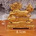 Gold-plated Ornament For Home Entrance, Office, Shop Desktop, Auspicious Beast Coin, Unicorn Offering Treasure Decoration Craft_maomaolike.com