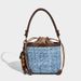 Niche Woven Women's Denim Blue Underarm Clutch Shoulder Bag Handbag Korean Style 2026 New Fashion Retro_maomaolike.com