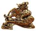 Brass Smooth Sailing Four Seasons Peaceful Qilin Home Desktop Mythical Beast Ornament Decoration Metal Craft_maomaolike.com
