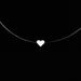 Fashion Shiny Crystal Zircon Pendant Transparent Fishing Line Invisible Ladies Necklace Jewelry Clavicle Chain Chocker_maomaolike.com