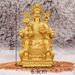 gold Yuanbao God Of Wealth Statue Home Worship, Store Opening, Prosperous Business, Small Metal Craft Ornament For Street Stalls_maomaolike.com