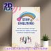 Stop Bullying Themed Painting Poster, Vibrant Cartoon-style Anti-Bullying Poster, Spreads Kindness-focused Message, Ideal For Office, Community Common_maomaolike.com