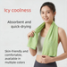 High-tech Cooling Towel, Instant Cooling, Quick-drying, Sweat-absorbent, Non-sticky, Sweat Towel For Fitness And Sports_maomaolike.com