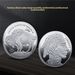 2024 U.S. Bison Gold And Silver Custom Cross-Border Medals, Buffalo City Old Man Head Commemorative Coins, Promotional_maomaolike.com