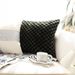 SOGA 2X 45cm Urban Light Luxury Pillow Dark Night Green Checkered Square Throw Pillow_maomaolike.com