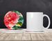 Alabama Camellia In Watercolor Large Sandstone Coasters Pack Of 4 Absorbent Round Coasters Decor Gifts For Men Or Women, 4 In, Multicolor_maomaolike.com