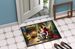 Great Pyrenees And Santa Claus Doormat Front Door Mat Indoor Outdoor Rugs For Entryway, Non Slip Washable Low Pile, 24H X 36W_maomaolike.com