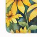 Maryland Black-Eyed Susans In Watercolor Memory Foam Kitchen Mat Machine Washable Anti-Fatigue Mat Cushion Comfort Bath Mat Or Kitchen Rug_maomaolike.com