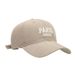 Unisex Simple PARIS letter embroidered baseball cap with Sun protection pair soft cap_maomaolike.com