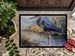 Blue Heron Doormat Front Door Mat Indoor Outdoor Rugs For Entryway, Non Slip Washable Low Pile, 24H X 36W_maomaolike.com
