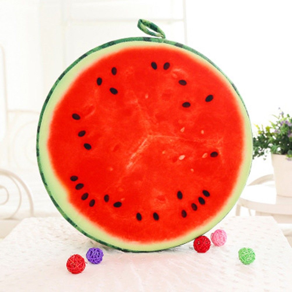33cm Fruit Shape For In-bed Reading Watching Back And Head Pillow Round Cushion Lint-free_maomaolike.com