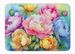 Peonies In Watercolor Memory Foam Kitchen Mat Machine Washable Anti-Fatigue Mat Cushion Comfort Bath Mat Or Kitchen Rug_maomaolike.com