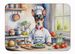 Rat Terrier The Chef Memory Foam Kitchen Mat Machine Washable Anti-Fatigue Mat Cushion Comfort Bath Mat Or Kitchen Rug_maomaolike.com