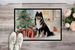 Finnish Lapphund Cozy Christmas Doormat Front Door Mat Indoor Outdoor Rugs For Entryway, Non Slip Washable Low Pile, 24H X 36W_maomaolike.com