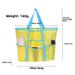 Large For Swimming Clothes Miscellaneous Organizer Beach Mesh Handheld Storage Toiletry Bag_maomaolike.com