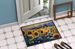 Sunflowers In Watercolor Doormat Front Door Mat Indoor Outdoor Rugs For Entryway, Non Slip Washable Low Pile, 24H X 36W_maomaolike.com