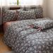 Wholesale INS Fresh Korean Style Pastoral 4-Piece With Bowknot Floral For Homestay Apartment Pure Cotton Four-Piece Set_maomaolike.com
