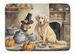 Yellow Lab Fall Kitchen Pumpkins Memory Foam Kitchen Mat Machine Washable Anti-Fatigue Mat Cushion Comfort Bath Mat Or Kitchen Rug_maomaolike.com