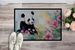 Panda Doormat Front Door Mat Indoor Outdoor Rugs For Entryway, Non Slip Washable Low Pile, 24H X 36W_maomaolike.com