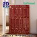 Roman Numerals Educational Painting Poster, Vintage Red & Gold Detailed Conversion Chart Poster, Clear Learning Reference Suitable For Home Study_maomaolike.com