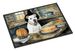 Pit Bull Terrier Fall Kitchen Pumpkins Doormat Front Door Mat Indoor Outdoor Rugs For Entryway, Non Slip Washable Low Pile, 24H X 36W_maomaolike.com