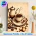 Coffee & Treats Themed Painting Poster, Vintage Hand-drawn Warm Coffee Scene Poster, Cozy Nostalgic Decor Idea For Kitchen, Café And Dining Area_maomaolike.com