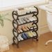 Simple Multi-Layer Shoe Rack, Space-Saving Dust-Proof Shoe Storage Shelf For Apartment, Dorm & Entryway, Easy To Assemble_maomaolike.com