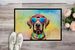Chocolate Labrador Hippie Dawg Doormat Front Door Mat Indoor Outdoor Rugs For Entryway, Non Slip Washable Low Pile, 24H X 36W_maomaolike.com