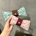 Bowknot Snap-On Portable Eyeglass Pouch Sunglasses Anti-Pressure Travel Glasses Storage Bag_maomaolike.com