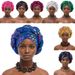New Fashion Temperament Small Print Stamping Fried Dough Twists Braid Hat Muslim Baotou Headband_maomaolike.com