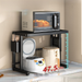 Microwave Telescopic Multi-Functional Household Oven Rice Cooker Electrical Kitchen Countertop Storage Rack Organizer_maomaolike.com