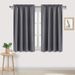 High Light Shielding Heat Insulating Energy Saving Bedroom Kitchen Blocking Curtains Nordic Solid Color Black Silk Blackout Curtains_maomaolike.com