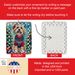 Tibetan Terrier Christmas Porcelain Ornament Christmas Tree Hanging Decorations For Home Christmas Holiday, Rectangle, Gift, Multicolor_maomaolike.com
