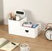 Large-canacity Nen Bolder Storage Boydrawer-stvle Deskton Office Nen Hoxmulti-function Intenrated Shelfbookshelf Storane-1COUNT_maomaolike.com