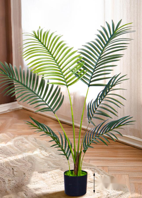 Cross-Border 160cm Tall Anthurium High-End Fake Green Potted Home Decoration Artificial Plant_maomaolike.com