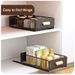 Drawer Shelves, Multi-functional Pull-out Storage Rack, Storage Cabinet Slide Drawer Basket For Easy Access_maomaolike.com