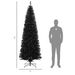 8ft Pencil Christmas Tree, Unlit Artificial Christmas Tree Slim Douglas Fir Xmas Tree With Realistic Branches, Halloween Tree With 1168 Tips_maomaolike.com
