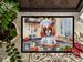 Cavalier Spaniel The Chef Doormat Front Door Mat Indoor Outdoor Rugs For Entryway, Non Slip Washable Low Pile, 24H X 36W_maomaolike.com