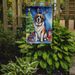 Saint Bernard Christmas Reindeer Garden Flag Mailbox Flag Decorative Yard Flag Banner Outside Patio Artwork Yard Flower Beds, Garden Size, Multicolor_maomaolike.com