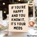 Humorous Quote Painting Poster, Minimalist Bold Typography Poster, Lighthearted Witty Message Ideal For Bedroom, Living Room Or Home Wall Decor_maomaolike.com
