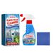 Jakehoe Glass Foam Cleaner Household Decontamination Window Mirror Glass Door Grease Fingerprint Cleaner_maomaolike.com