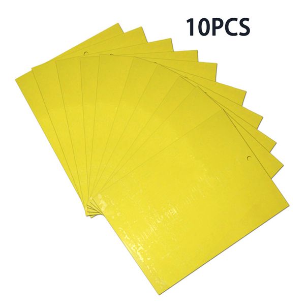 Sticky Insect Board Powerful Flycatcher Yellow Blue Sticker Sheet Greenhouse Pest Control Insecticide Double-sided_maomaolike.com