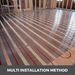 VEVOR PEX Heat Transfer Plates, 50 Pcs Box Radiant Heat Transfer Plates, 4 Ft Aluminum PEX Heat Transfer Plates, 1/2 Inch Heat Transfer Plates Designed For PEX Tubing_maomaolike.com