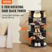 VEVOR 5 Tiers Rotating Shoe Rack Tower, 360°Spinning Shoe Display, Revolving Shoe Rack Storage Round Carousel, Lazy Susan Shoe Rack Organizer, Ideal For Bedroom, Living Room, Entryway, Black_maomaolike.com
