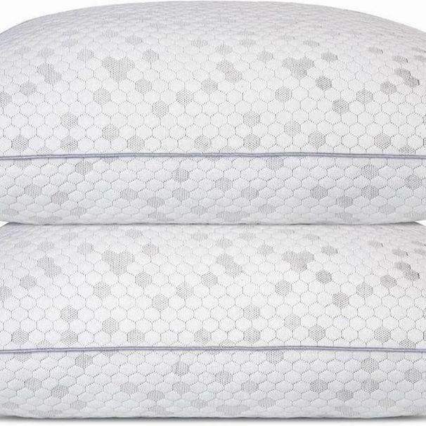 chopped Memory Foam Washable Pillow Pack Of 2_maomaolike.com